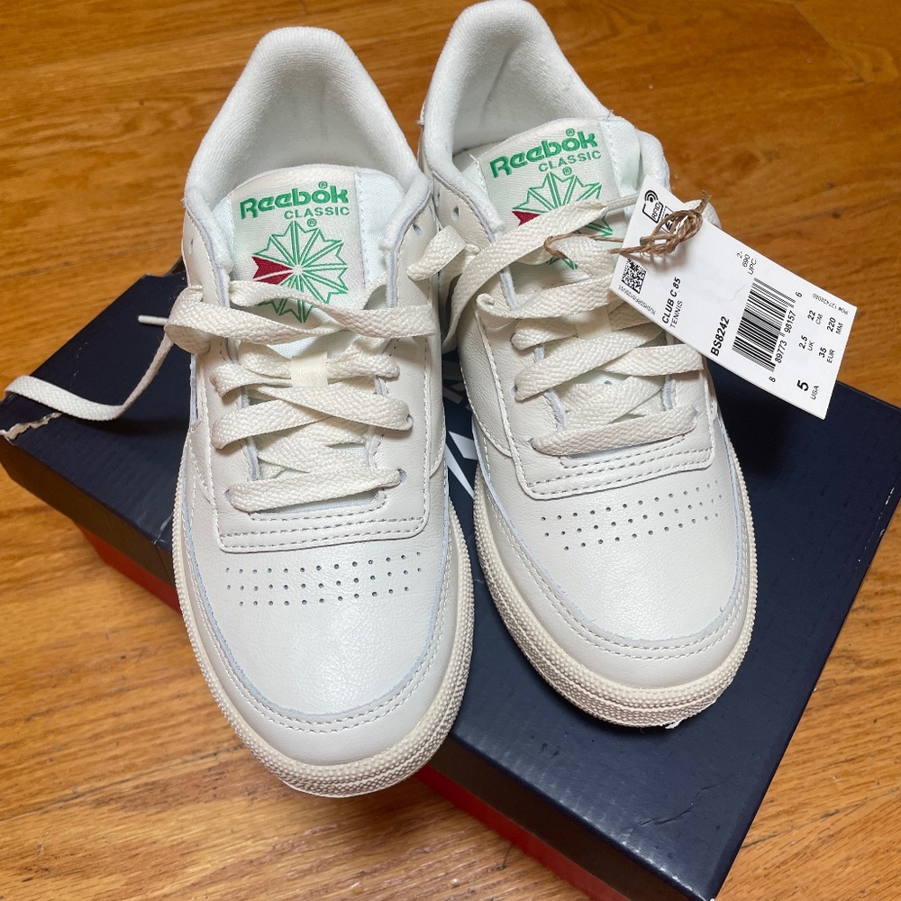 Reebok Club C 85 Vintage Size M 3.5 / W 5 - NWT